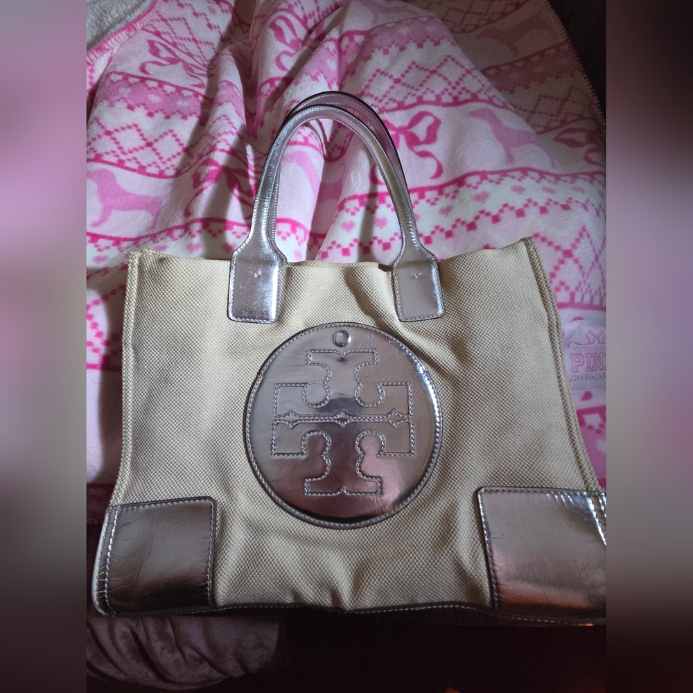 Tory Burch Ella Canvas Mini Tote 54259